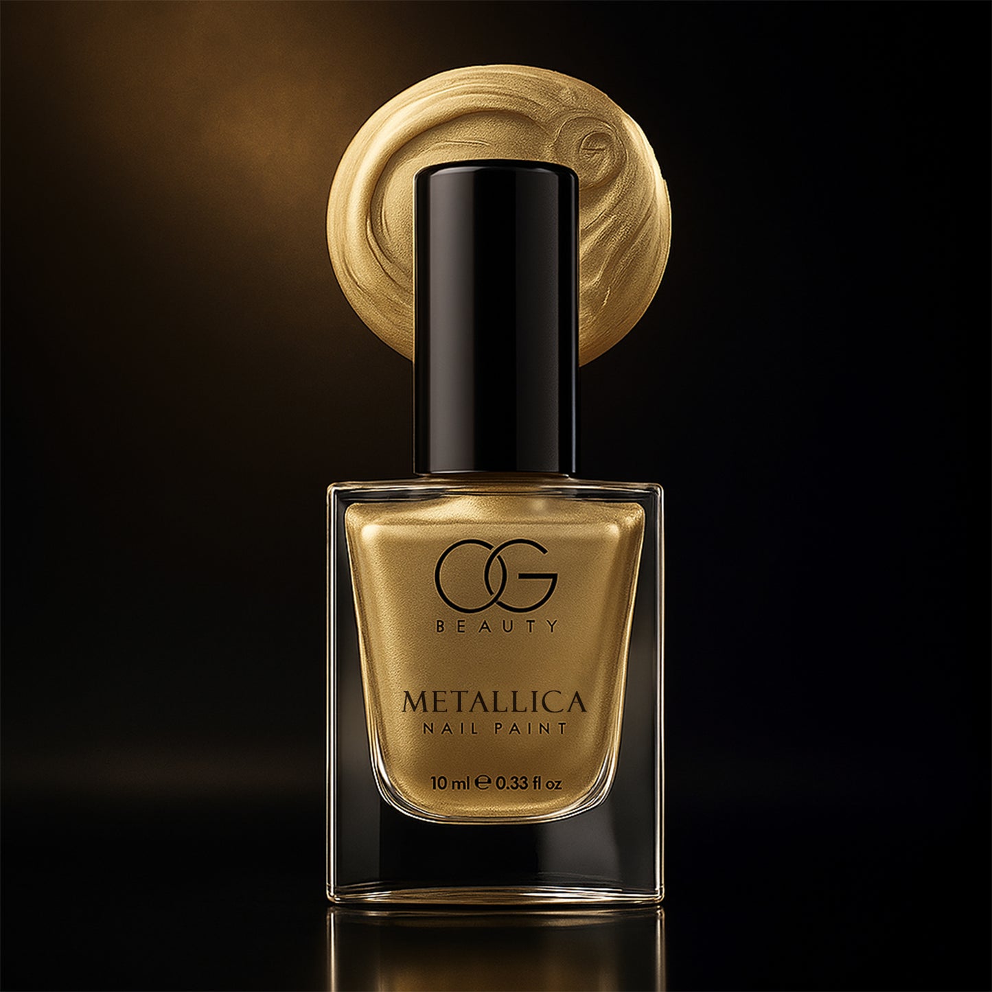 Og Beauty Premium Canvas Gold Metallica Nail Polish (1 Pc 10 Ml)