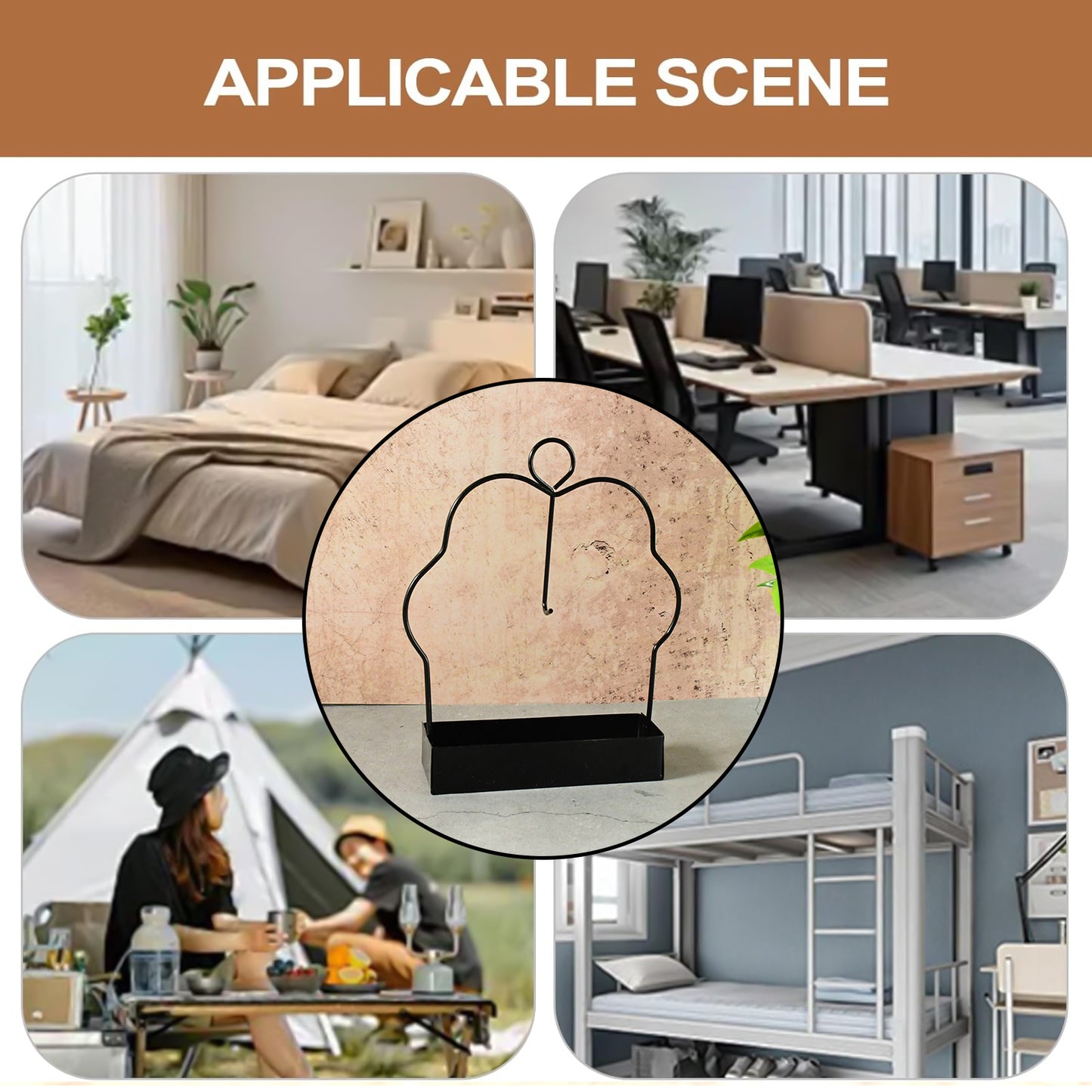 Mosquito Coil Holder Stand - (1 Pc)