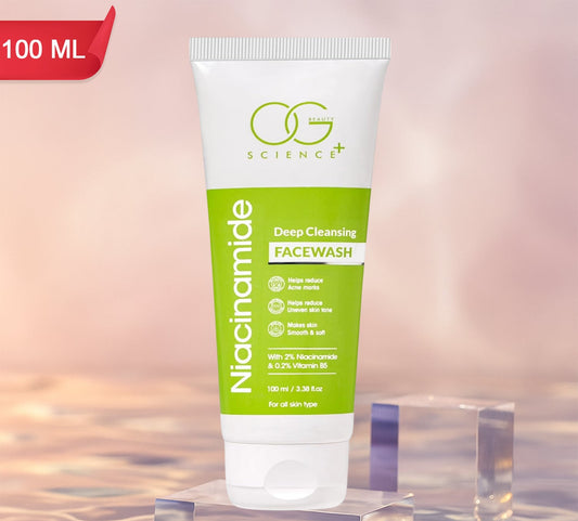Og Beauty Niacinamide Deep Cleansing Facewash - (1 Pc  100ml)