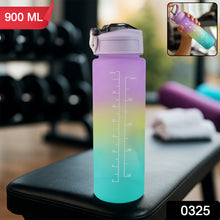 0325 Motivational Water Bottle With Straw  Time Marker Bpa-free Tritan Portable Gym Water Bottle Leakproof Reusable Special Design For Your Sports Activity Hiking Camping