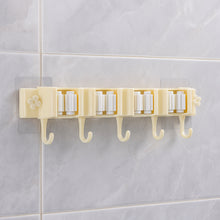 Self-adhesive Wall-mount Broom  Mop Holder Rack