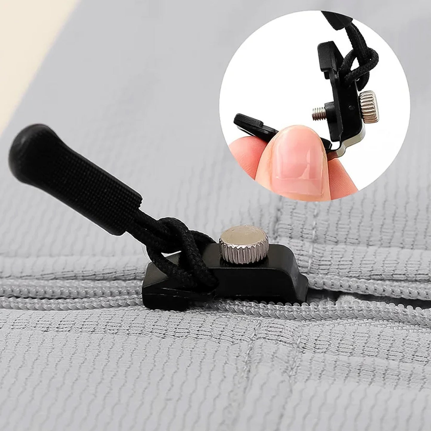 Portable Universal Detachable Zipper Slider (1 Pc  Big)