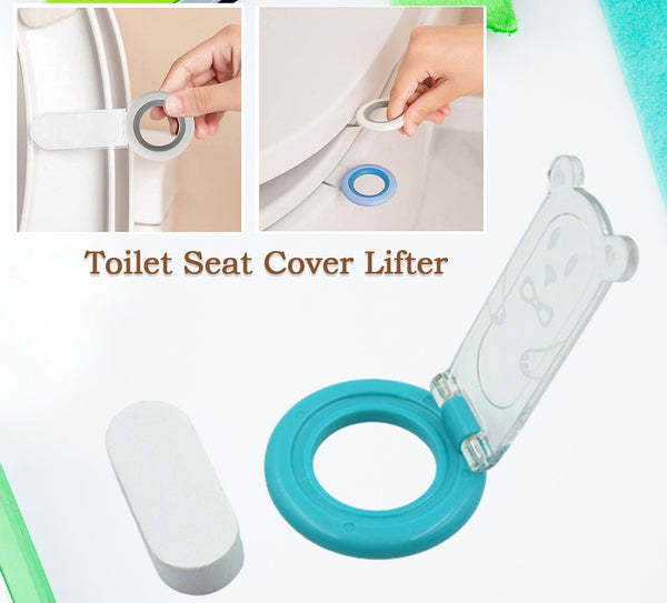 4147 Toilet Seat Lifter Toilet Seat Handletoilet Cover Lid Handleseat Cover Lifteravoid Touching Toilet Seat Handle Lifter Handle Hygienic Clean Toilet Cover Lifter (1pc)