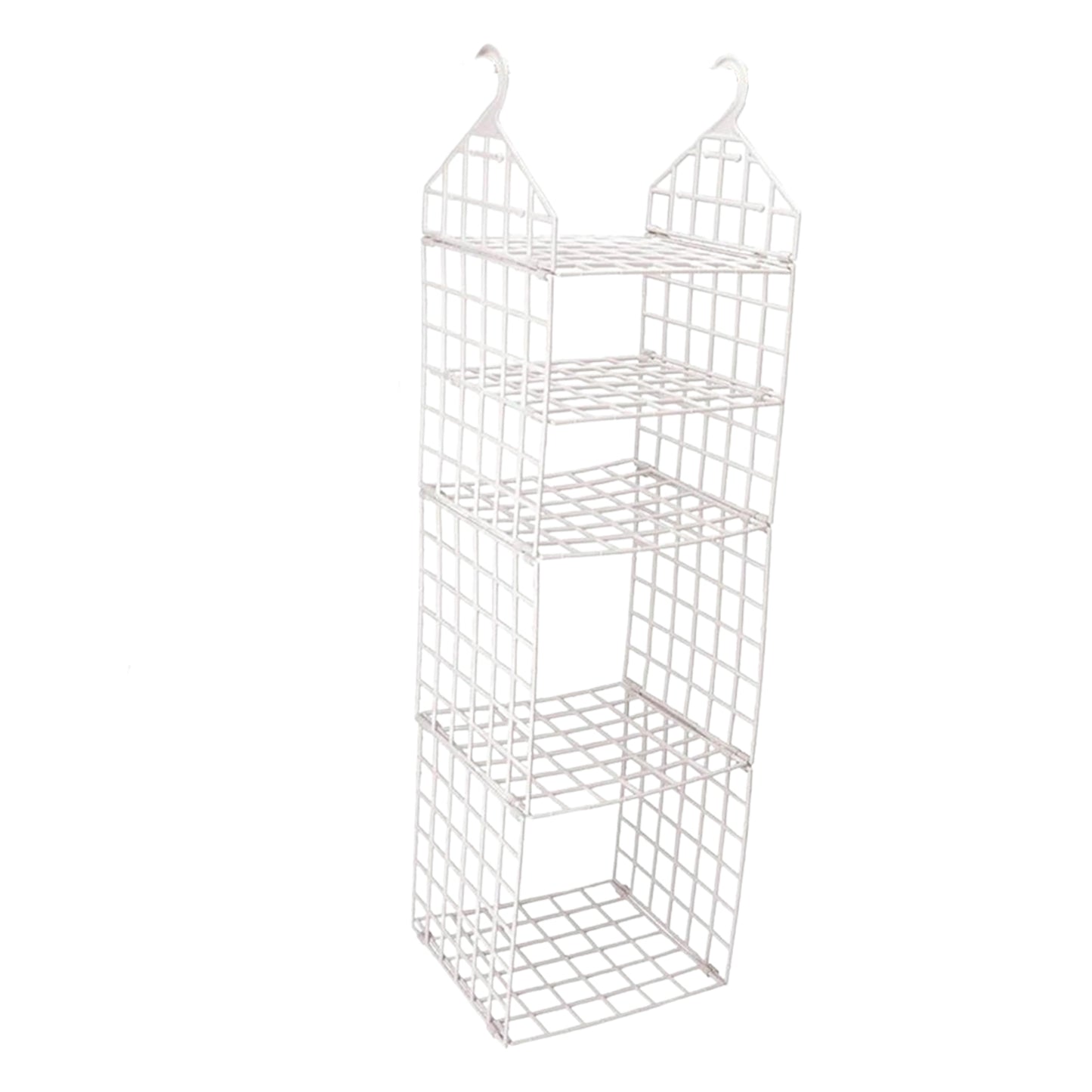 4526 Multipurpose 5 Layer Folding Clothes Storage Rackscloset For Students Wardrobe Shelves Socks Scarf T-shirt Etchanging Organizer Storage Holders  Racks