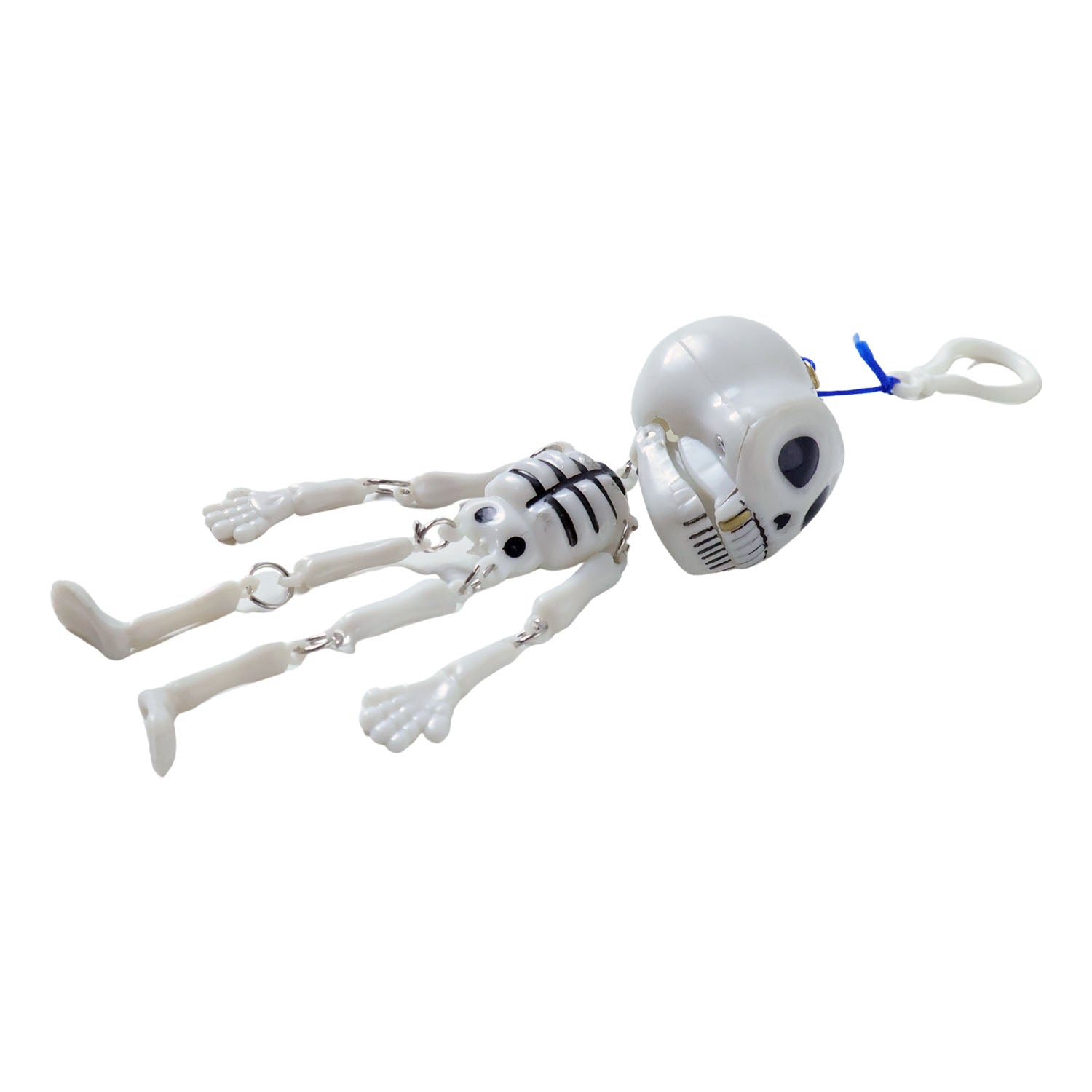 Hanging Skeleton Doll Keychain (1 Pc)