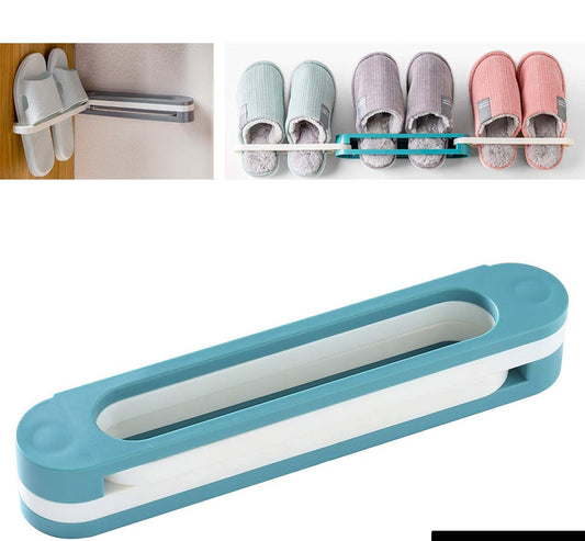 1122 Multifunction Folding Slippersshoes Hanger Organizer Rack
