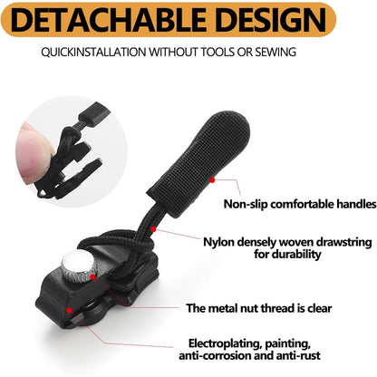 Portable Universal Detachable Zipper Slider (1 Pc  Big)