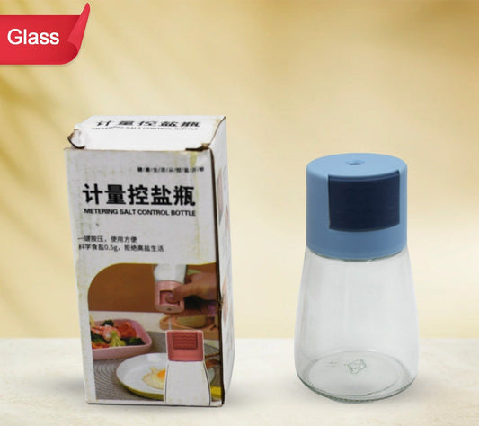 5926 Galss Salt Bottle Salt Dispenser Glass Salt Shaker Pack Of 4 Seasoning Shaker Precise Quantitative 0.5g For Home Cooking Picnic Camping Ration Salt Shakers