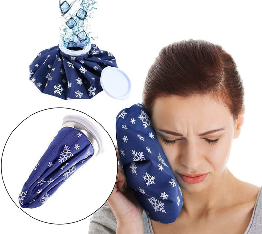 6165 Pain Reliever Ice Bag Used To Overcome Joints Pain In Body.