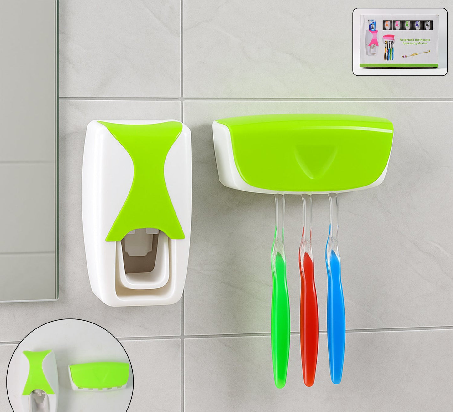 200 Toothpaste Dispenser  Tooth Brush With Toothbrush
