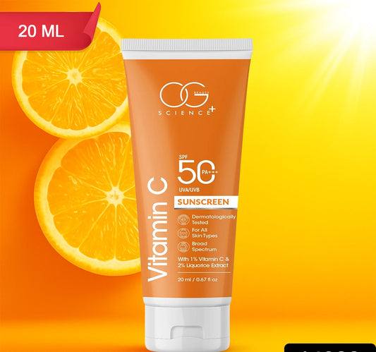 Og Beautyvitamin C Sunscreen Spf 50 Pa+++ (1 Pc  20ml)