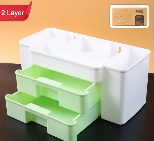 2-layer Desktop Storage Organizer - (1 Pc)