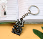 Mahakal Trishul Damru Design Keychain (1 Pc)
