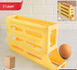 3-layer Rolling Egg Storage Rack Dispenser (1 Pc)