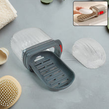Multipurpose Soap Box Holder With Transparent Dust-proof Lid Sabudani (1 Pc)