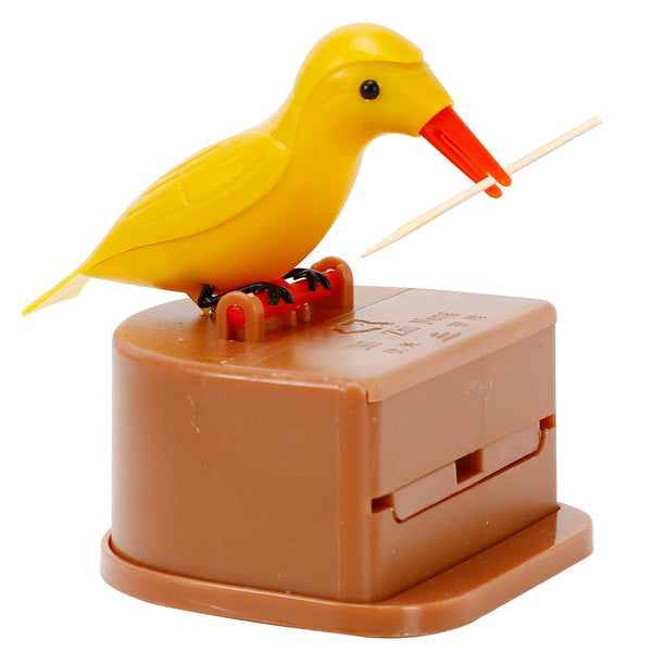 1180 Portable Automatic Bird Toothpick Storage Box