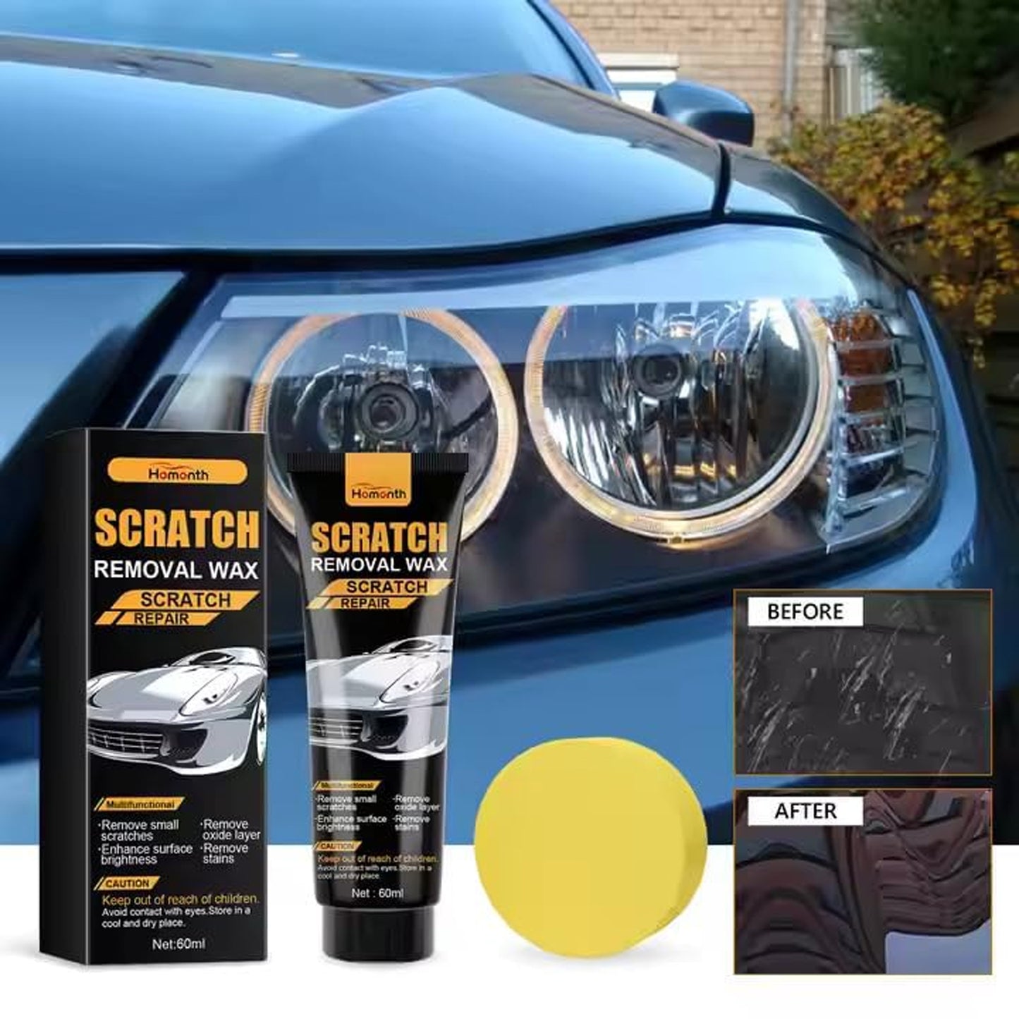 Scratch Removal Wax (60 Ml)