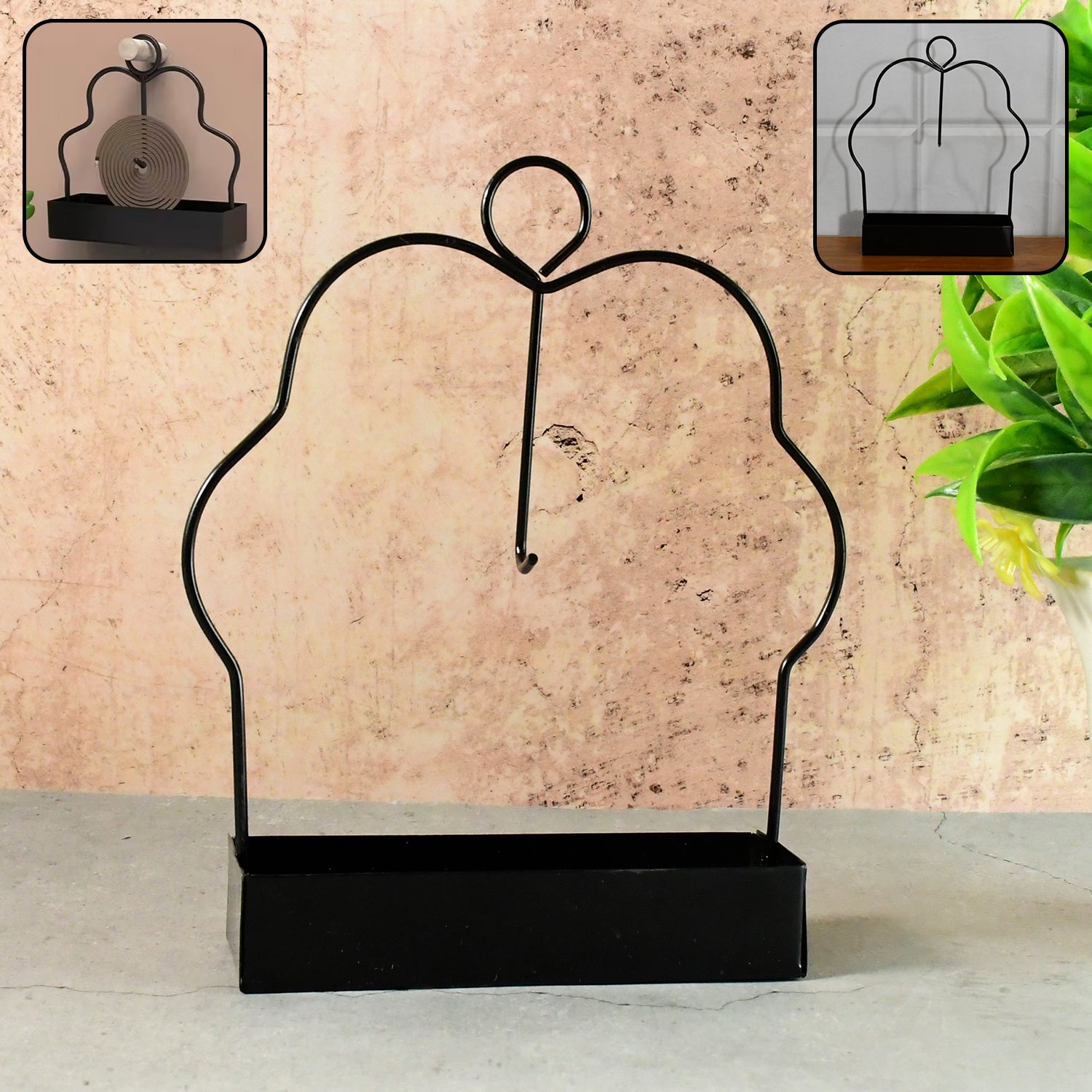 Mosquito Coil Holder Stand - (1 Pc)