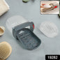 Multipurpose Soap Box Holder With Transparent Dust-proof Lid Sabudani (1 Pc)