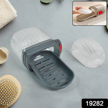 Multipurpose Soap Box Holder With Transparent Dust-proof Lid Sabudani (1 Pc)