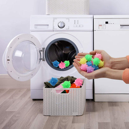 Reusable Laundry Washing Balls (Mix Color  50 Pcs Set)