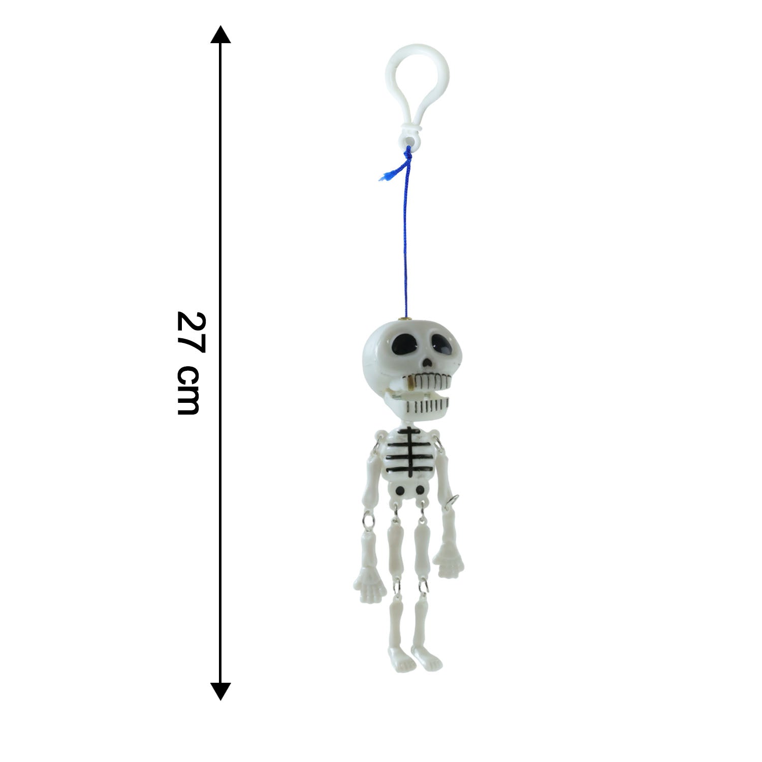 Hanging Skeleton Doll Keychain (1 Pc)