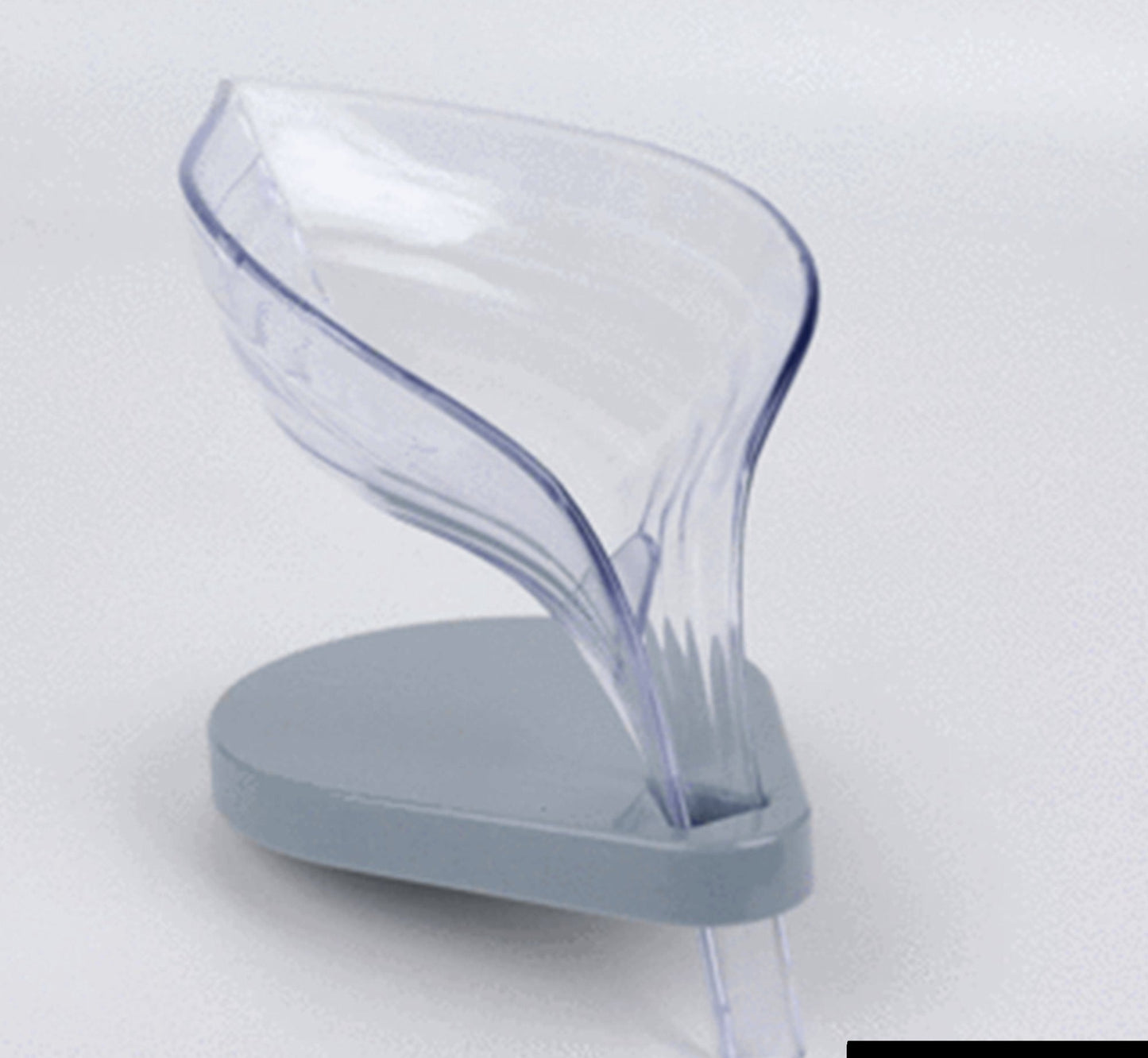1097 Leaf Shape Soap Box Self Draining Bathroom Soap Holder