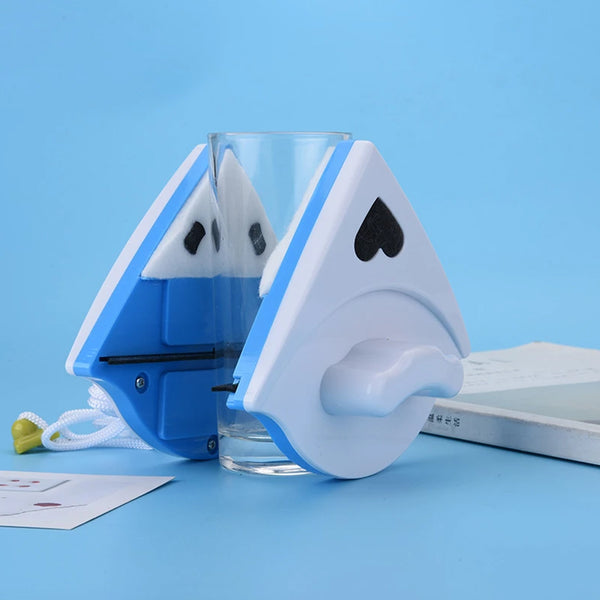 4976 Double Face Glass Cleaner Window Squeegee Magnetic Window Washing Equipment.