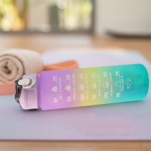 0325 Motivational Water Bottle With Straw  Time Marker Bpa-free Tritan Portable Gym Water Bottle Leakproof Reusable Special Design For Your Sports Activity Hiking Camping