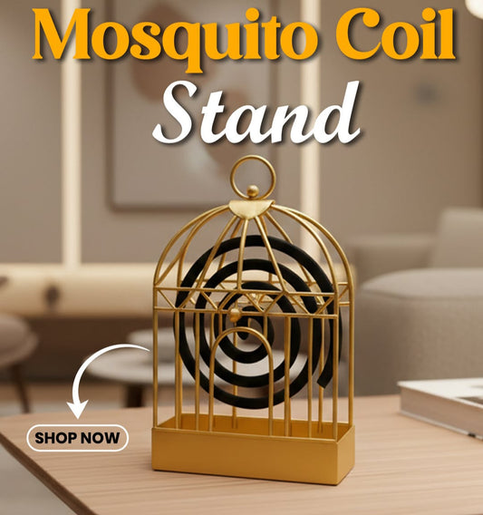 7395 Mosquito Coil Holder Vintage Style Durable Household Mosquito Stand For Office Home