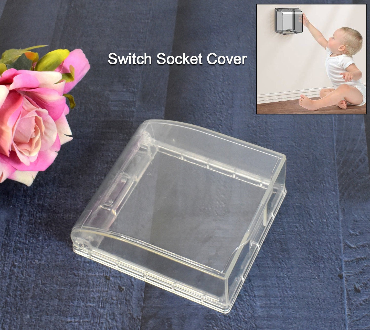 Weatherproof Outlet Cover Outdoor Plug And Receptacle Protector For Bathroom Clear (1 Pc)