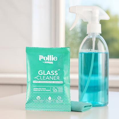 Pollic Kadam Concentrated Glass  Mirror Cleaner Sachet (15 Gm)