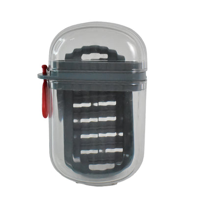 Multipurpose Soap Box Holder With Transparent Dust-proof Lid Sabudani (1 Pc)